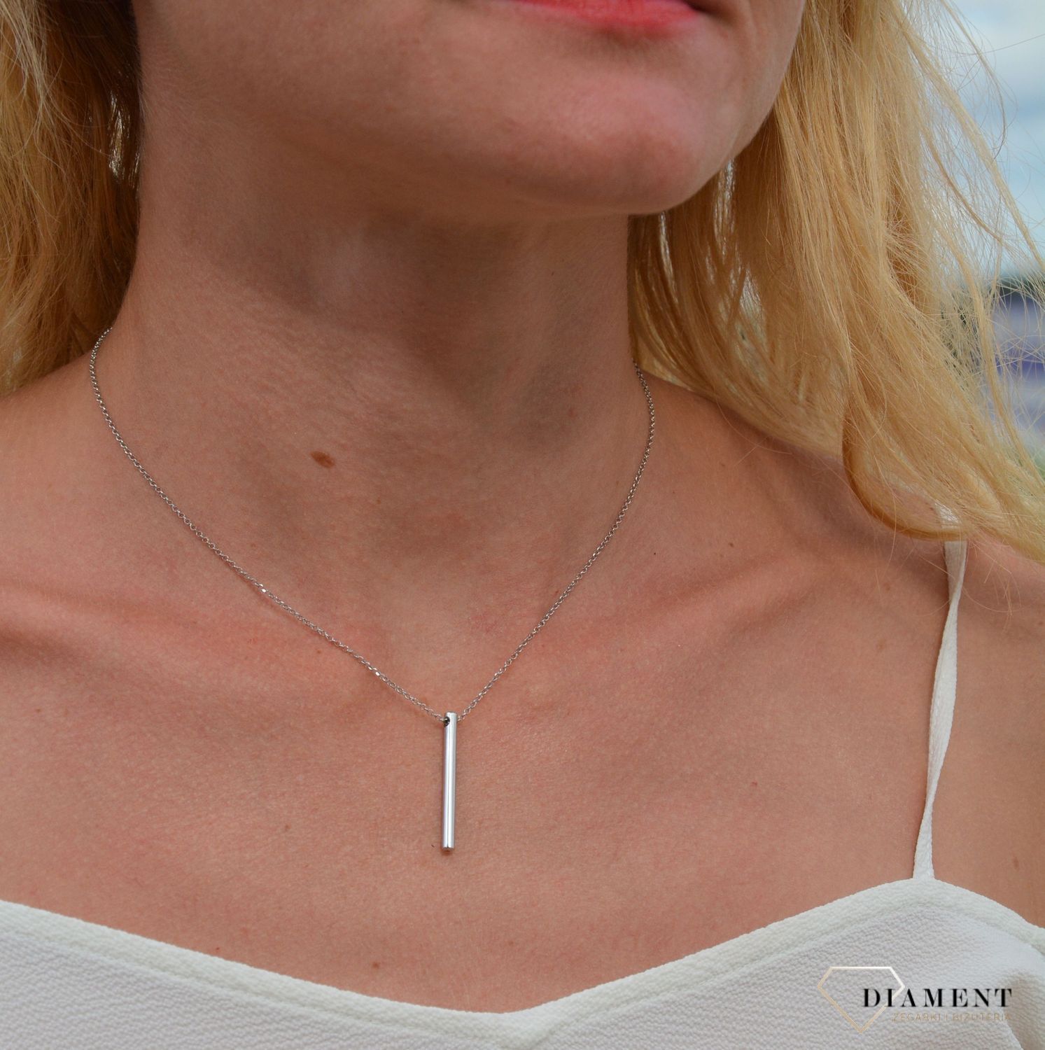 Naszyjnik srebrny 925 patyczek gładkiC RM 20993 043 sv.jpg